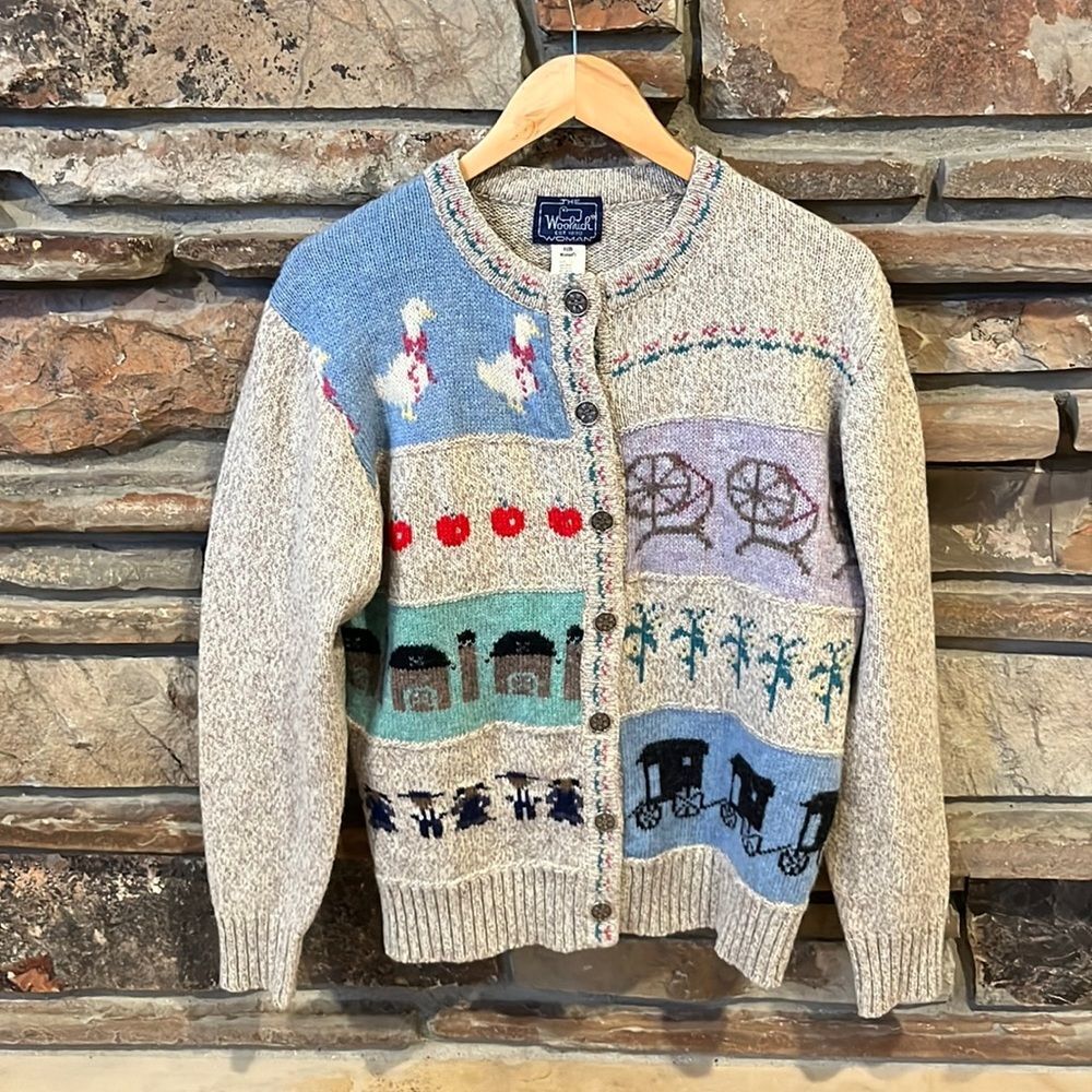 Vintage Woolrich Cardigan Cottagcore